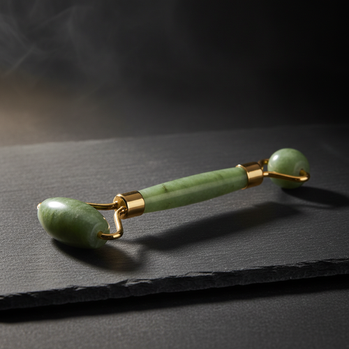 Green Quartz Facial Roller - μόνο roller