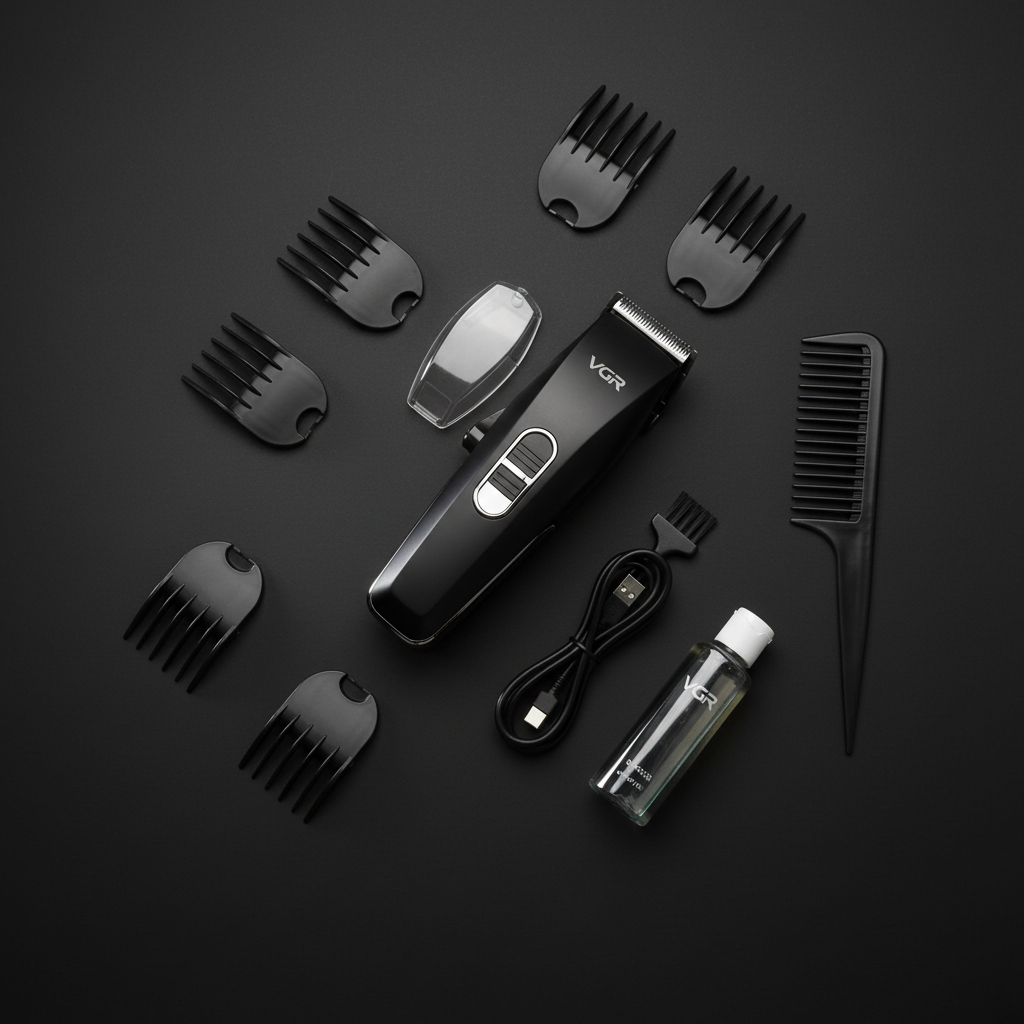VGR V-600 Black Flat Lay